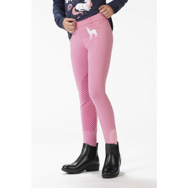 HKM  Riding Leggings -Pony Dream- silicone knee patch