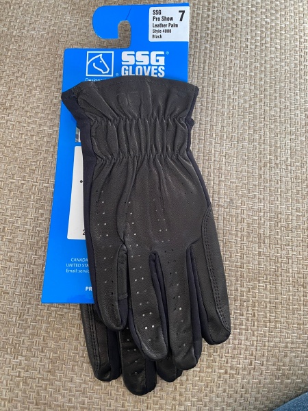 SSG Pro Show Gloves 4000 Black size 7