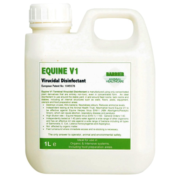 Barrier EquineE V1 Virucidal Disfectant