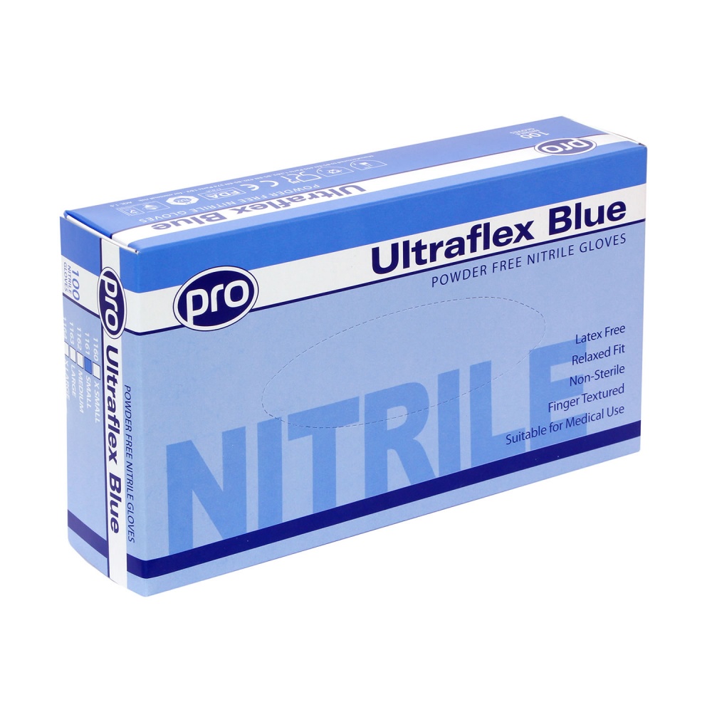 Disposable Gloves - Ultraflex Nitrile Powder Free