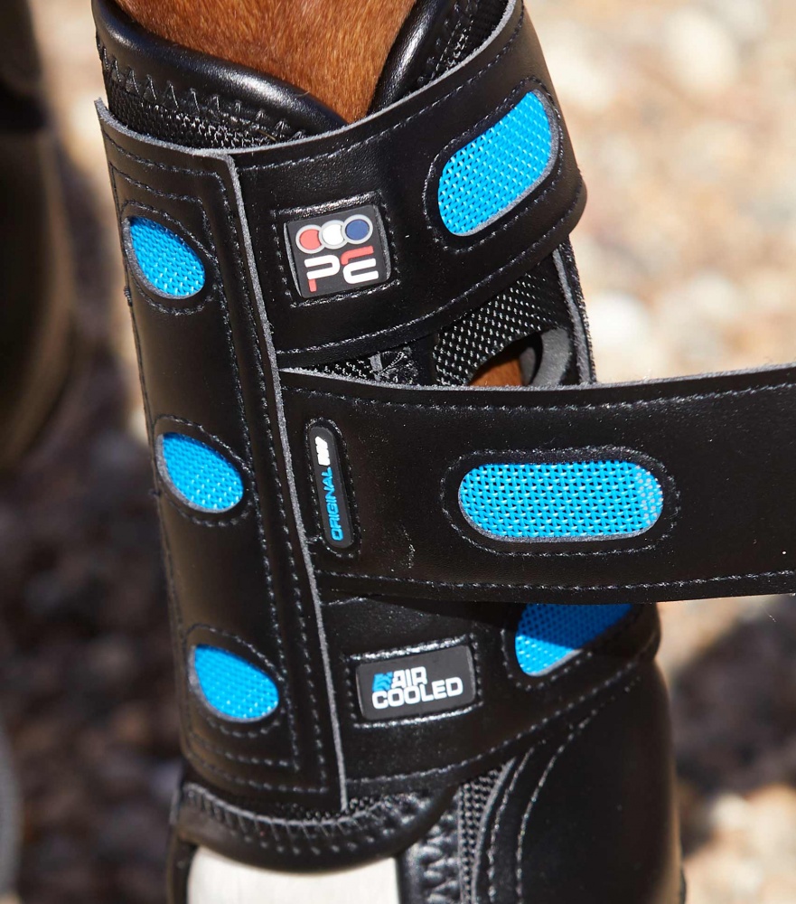 Bottes De Brossage Premier Equine Airtech - Large - Noir - Neuves
