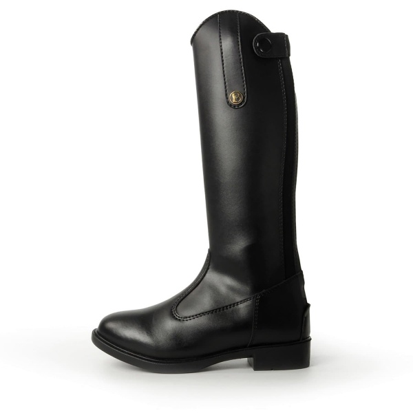 Brogini Modena Piccino Synthetic Black Long Riding Boots for Kids
