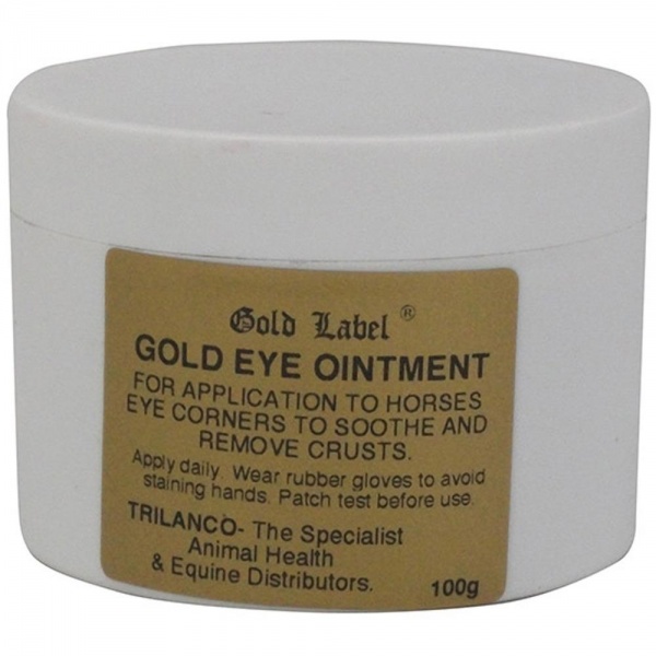 Gold Label Eye Ointment for Horses 100g