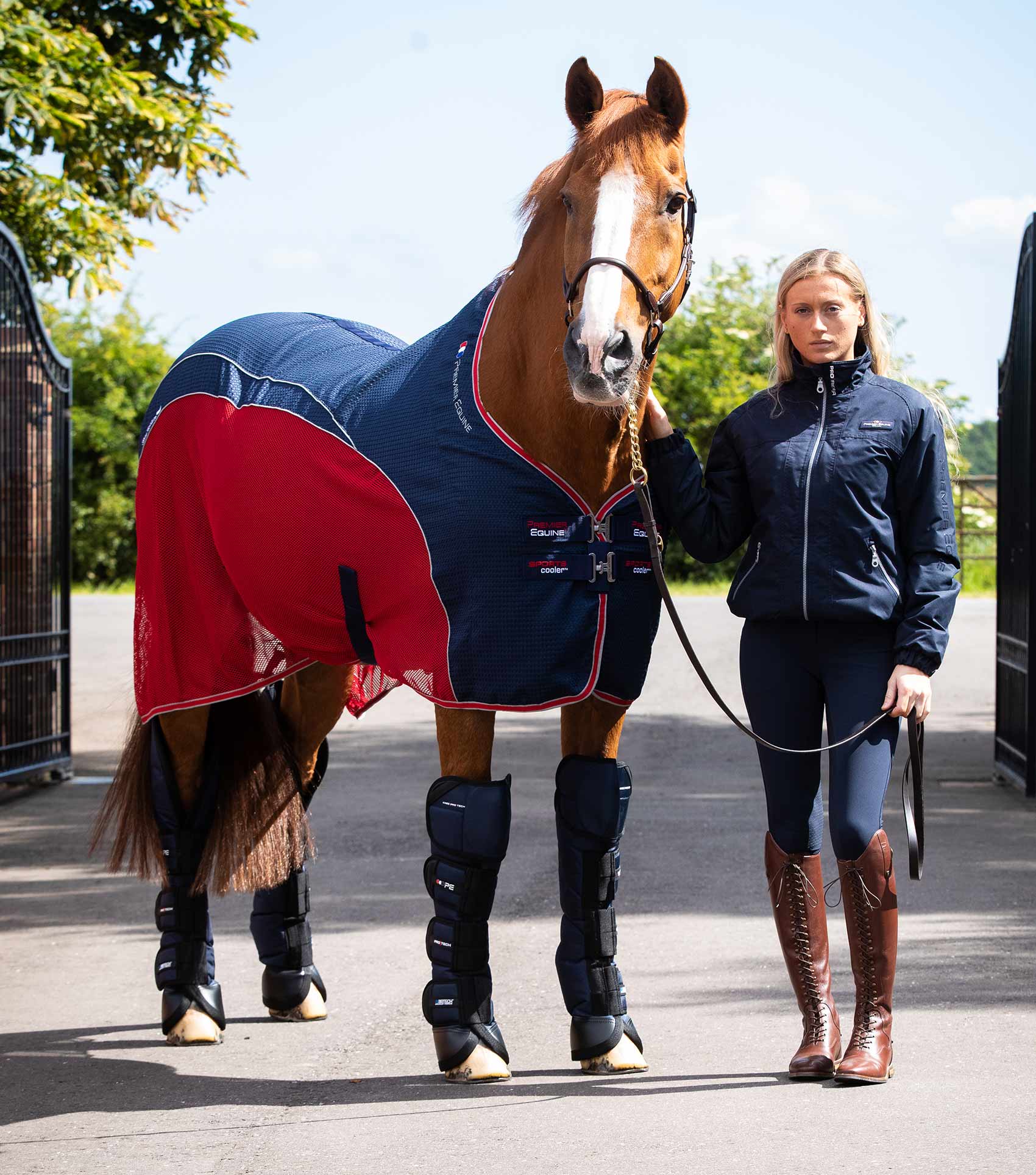 Premier Equine Ballistic Knee ProTech Horse Travel Boots