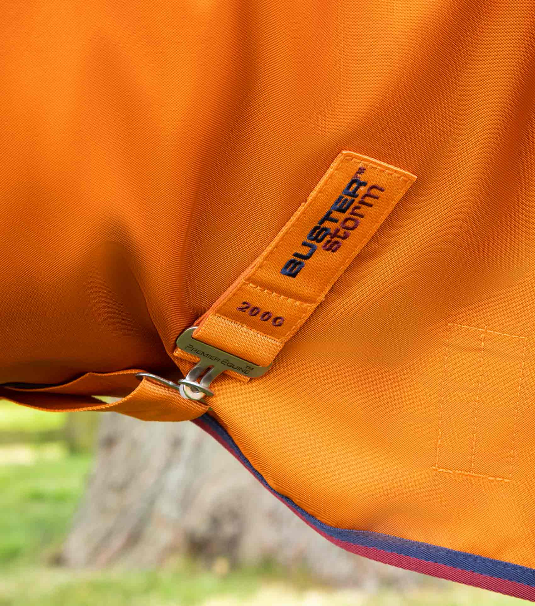 Premier Equine Buster Storm 200g Combo Turnout Rug with Classic Neck Horse Rider Pet and Yard