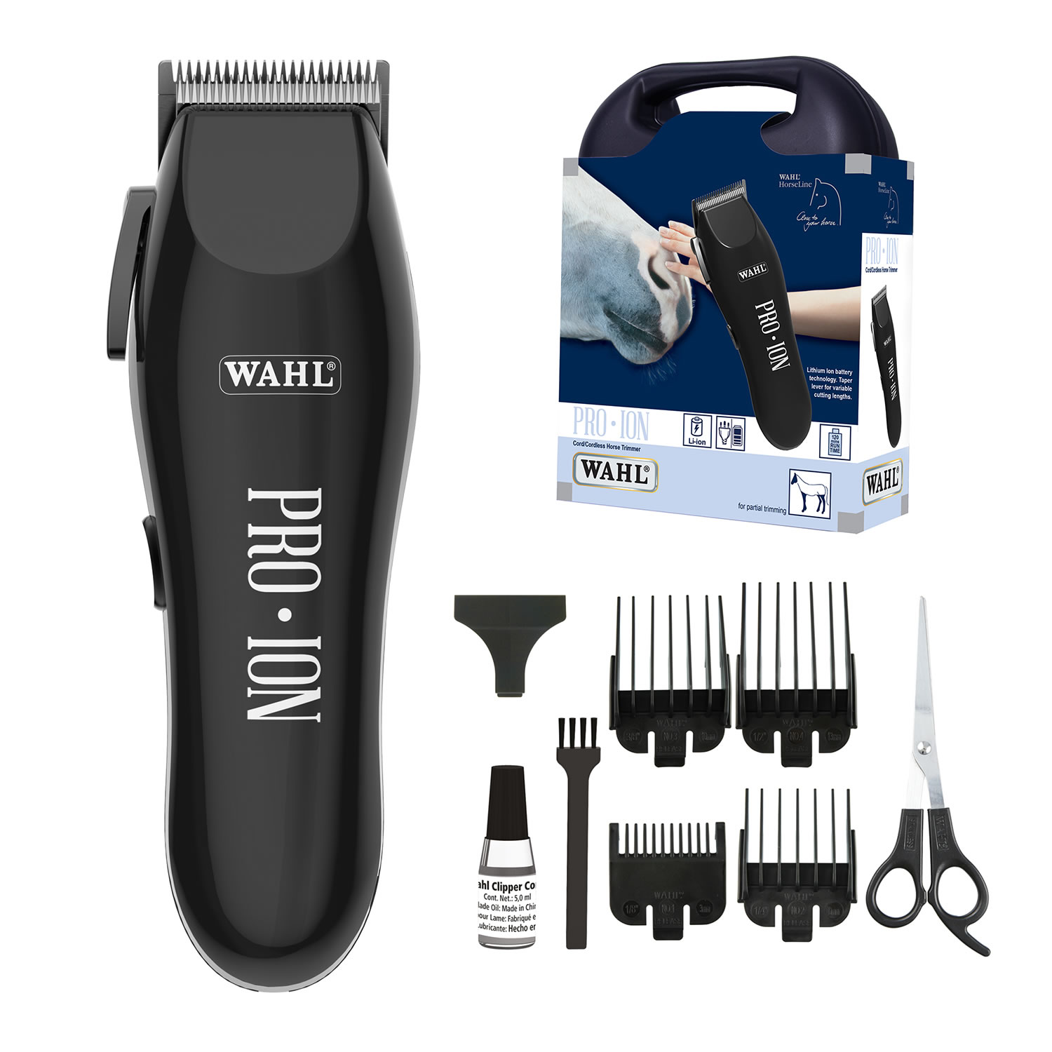 Wahl Pro Ion Equine Cord/Cordless Trimmer Kit