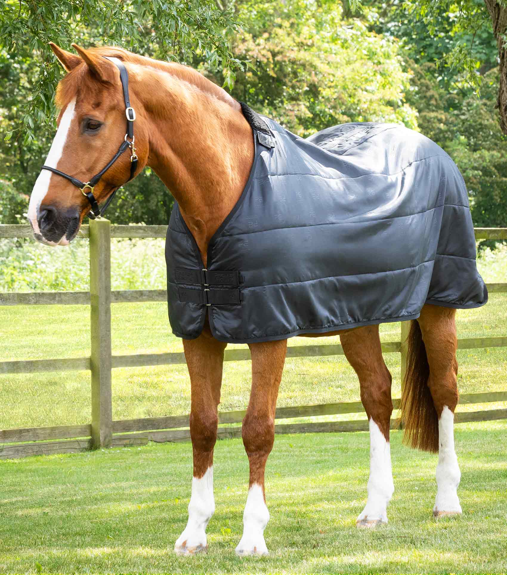 Paire De Flanelles/bandages No-Bow Pour Chevaux - Protection Des Jambes, Lavables - Taille 35 Cm Ou 40 Cm
