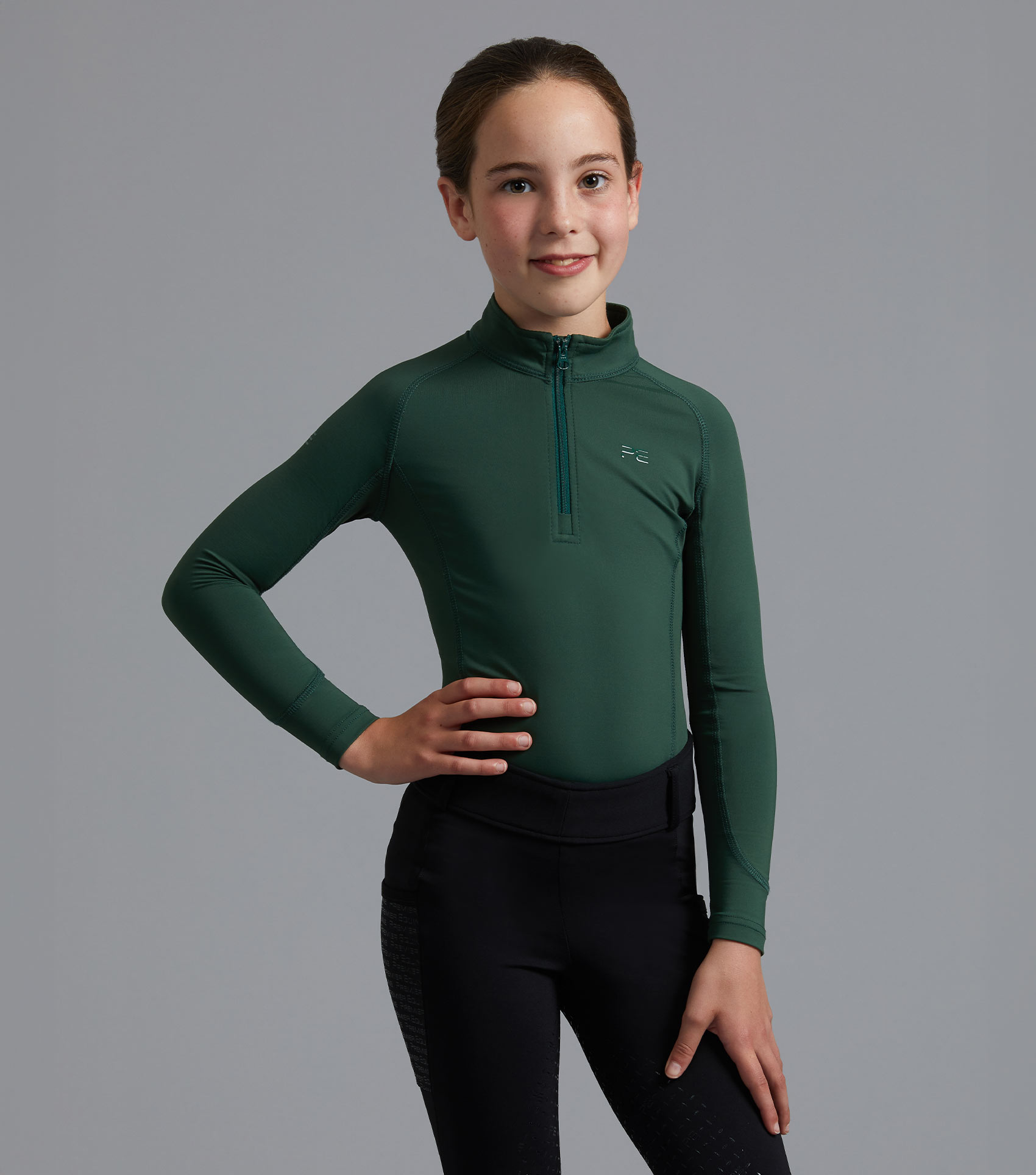 Premier Equine Junior Ombretta Technical Riding Top