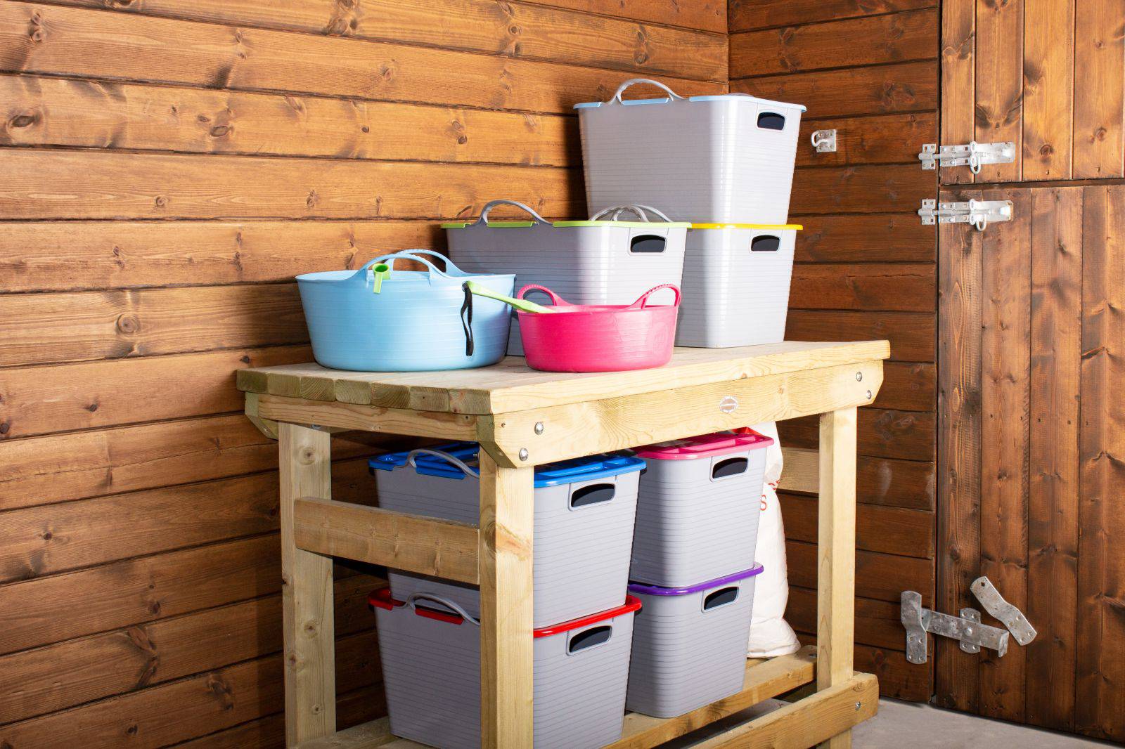 Stack And Store KM Stack 'n' Store Horse Flexi-Storage Box - 25L