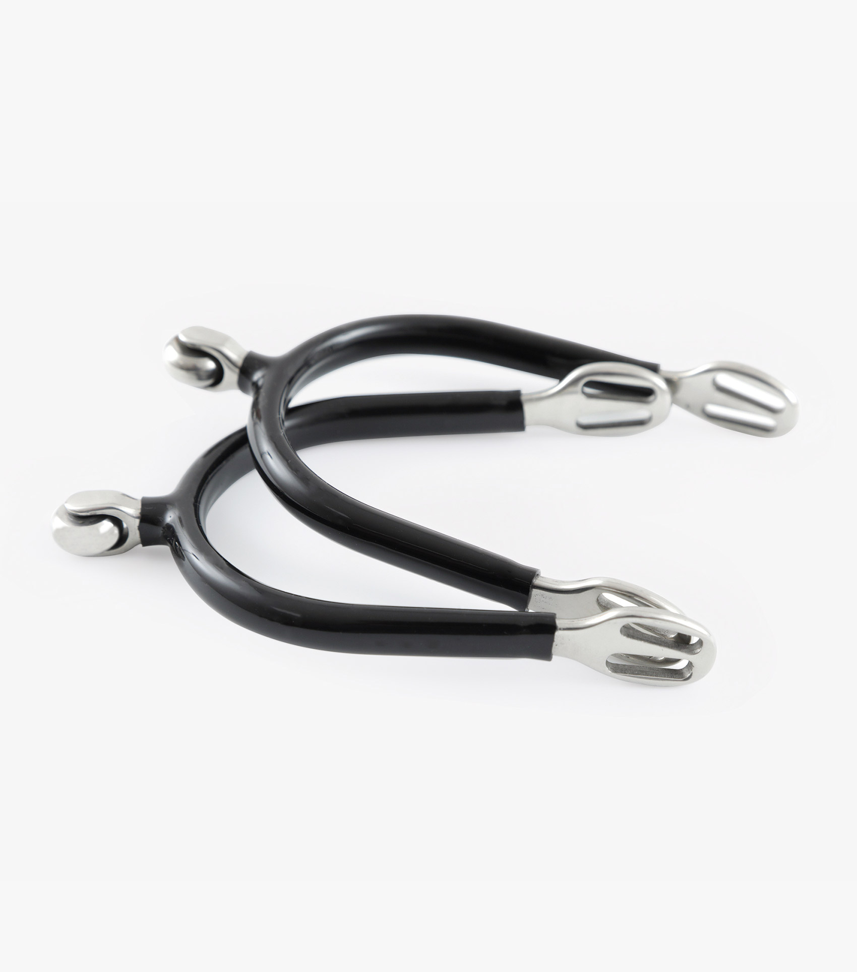 Premier Equine Rubber Covered Roller Ball Spurs Horse Rider Pet and Yard