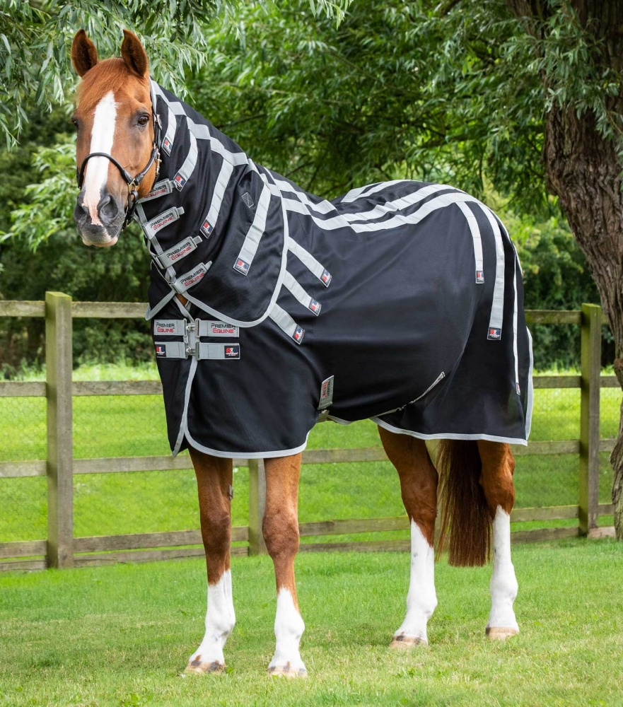 Premier Equine Magni-Teque Horse Rug with Neck Cover