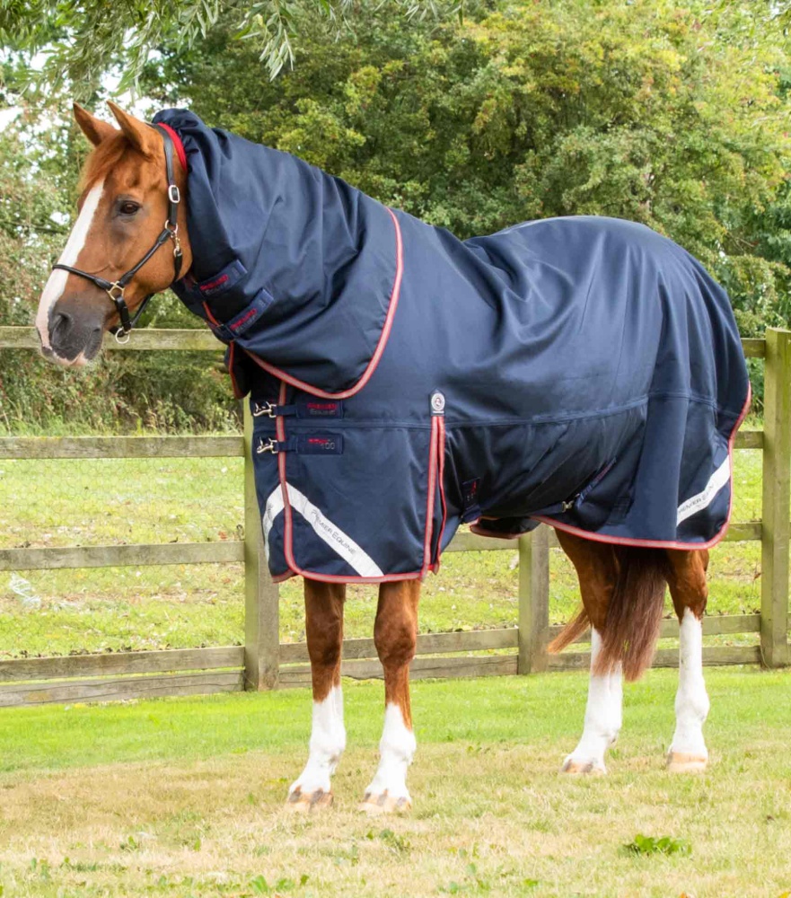Heavyweight Rugs Premier Equine Titan 100g Lightweight Horse Turnout Rug Snug-Fit ...