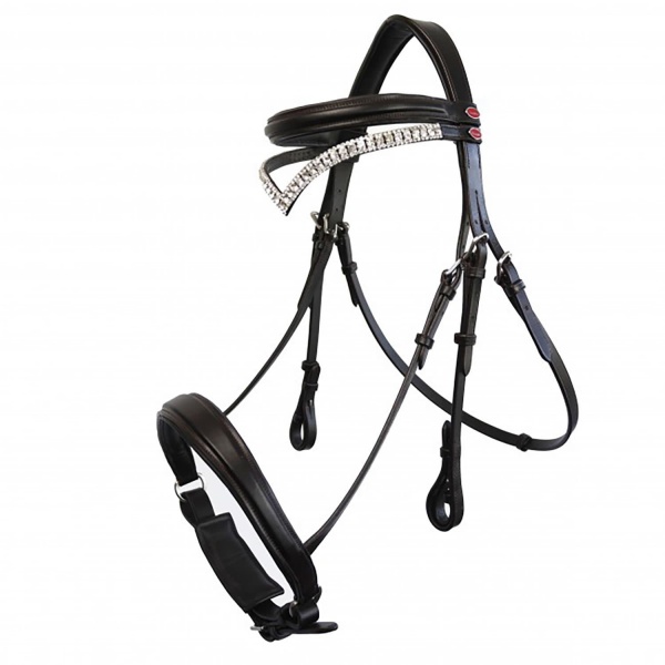 Whitaker Lynton Snaffle Bridle With Spare Browband